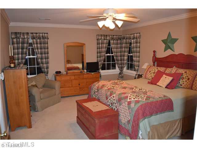 7497 Bethel View Court Oak Ridge, NC 27310 - Photo 9 of 16 Master Bedroom. LARGE ENIOUGH FOR KING SIZE BED