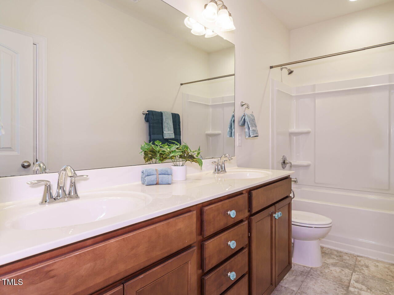 1412 Magic Hollow Road Durham, NC 27713 - Photo 25 of 39 Hall Bathroom