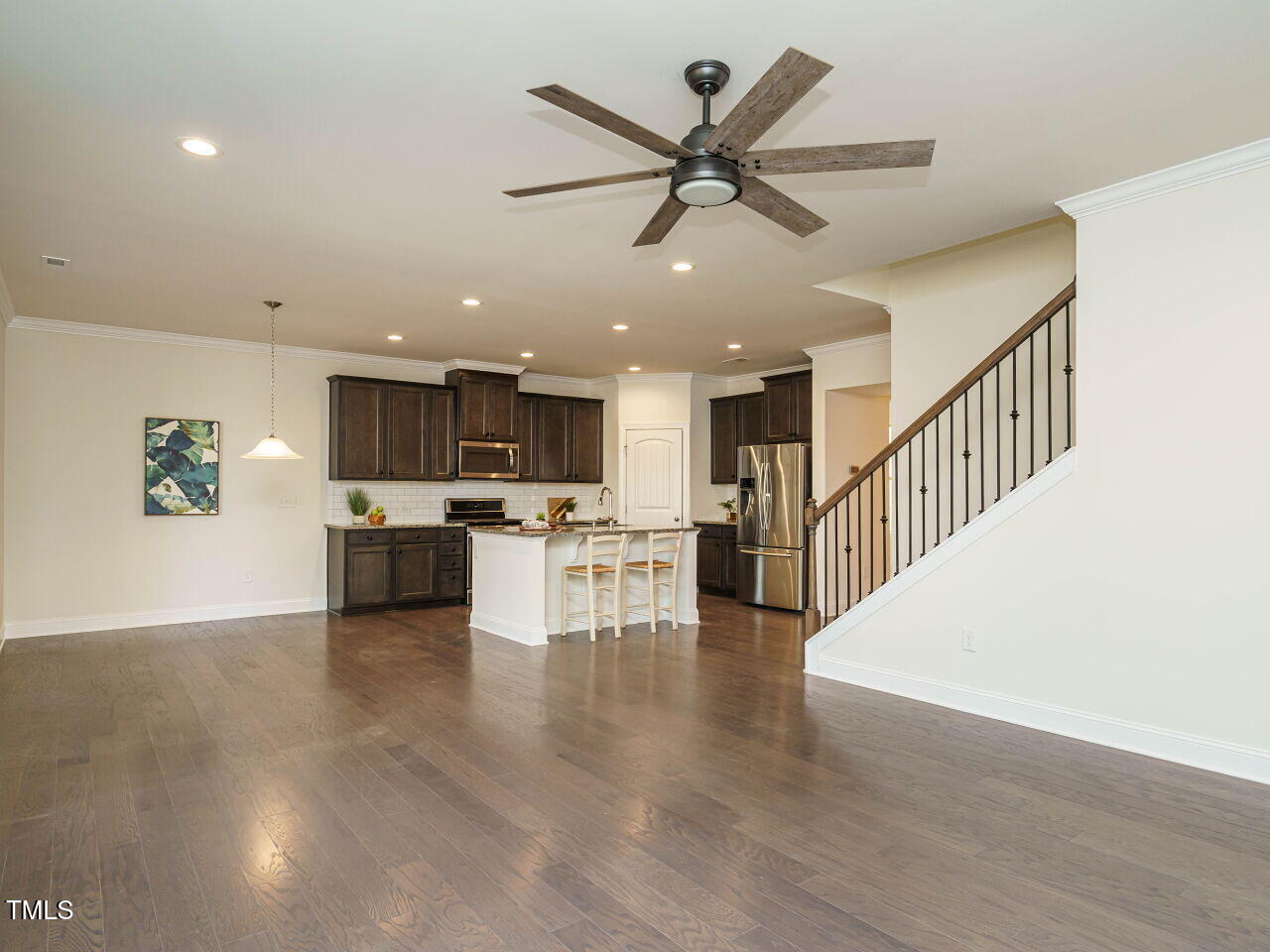 1412 Magic Hollow Road Durham, NC 27713 - Photo 37 of 39 Kitchen, Dining, FR
