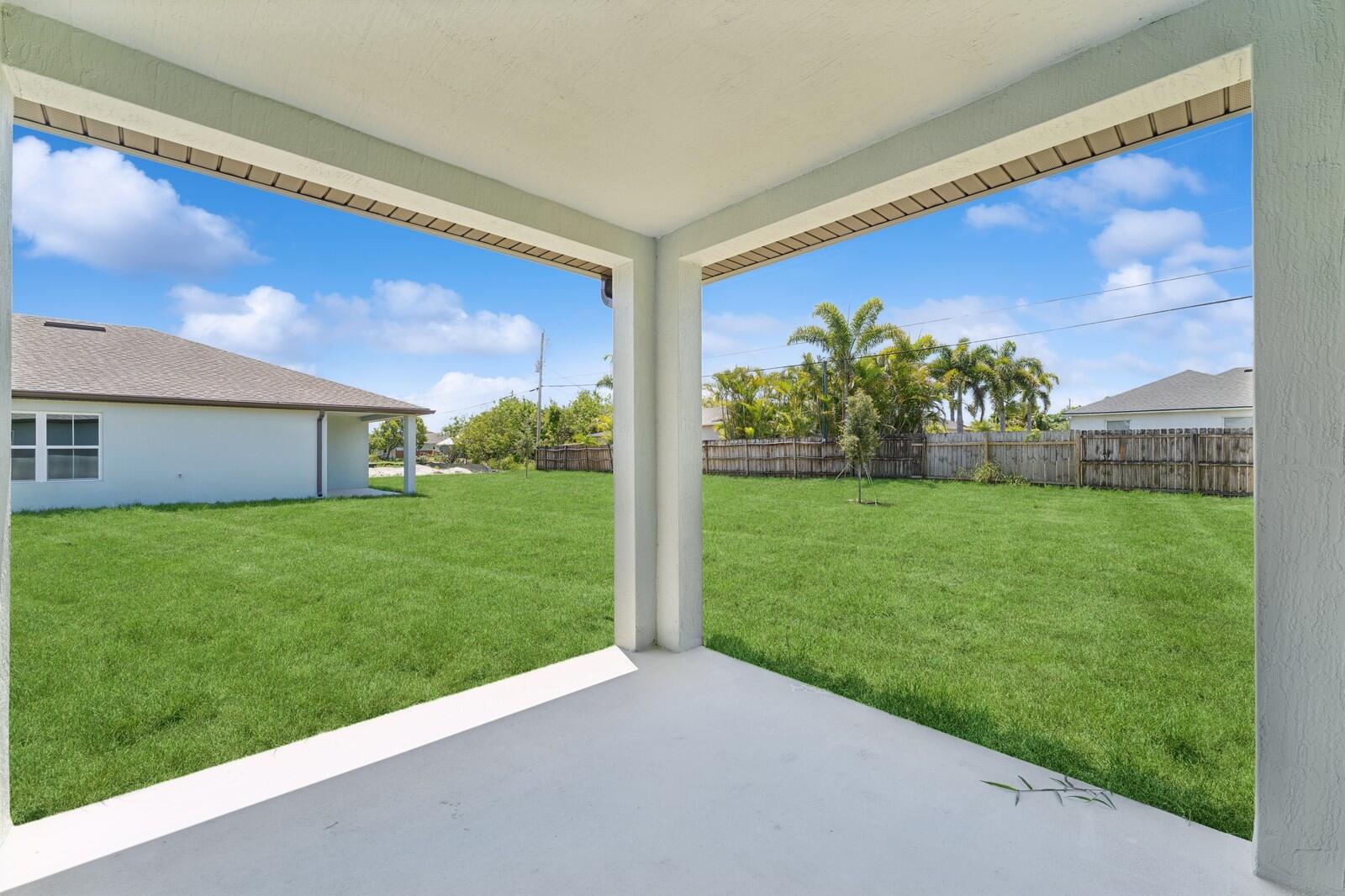 322 Southwest Becker Road, Unit 13 Port St. Lucie, FL 34953 - Photo 29 of 35 Covered Patio