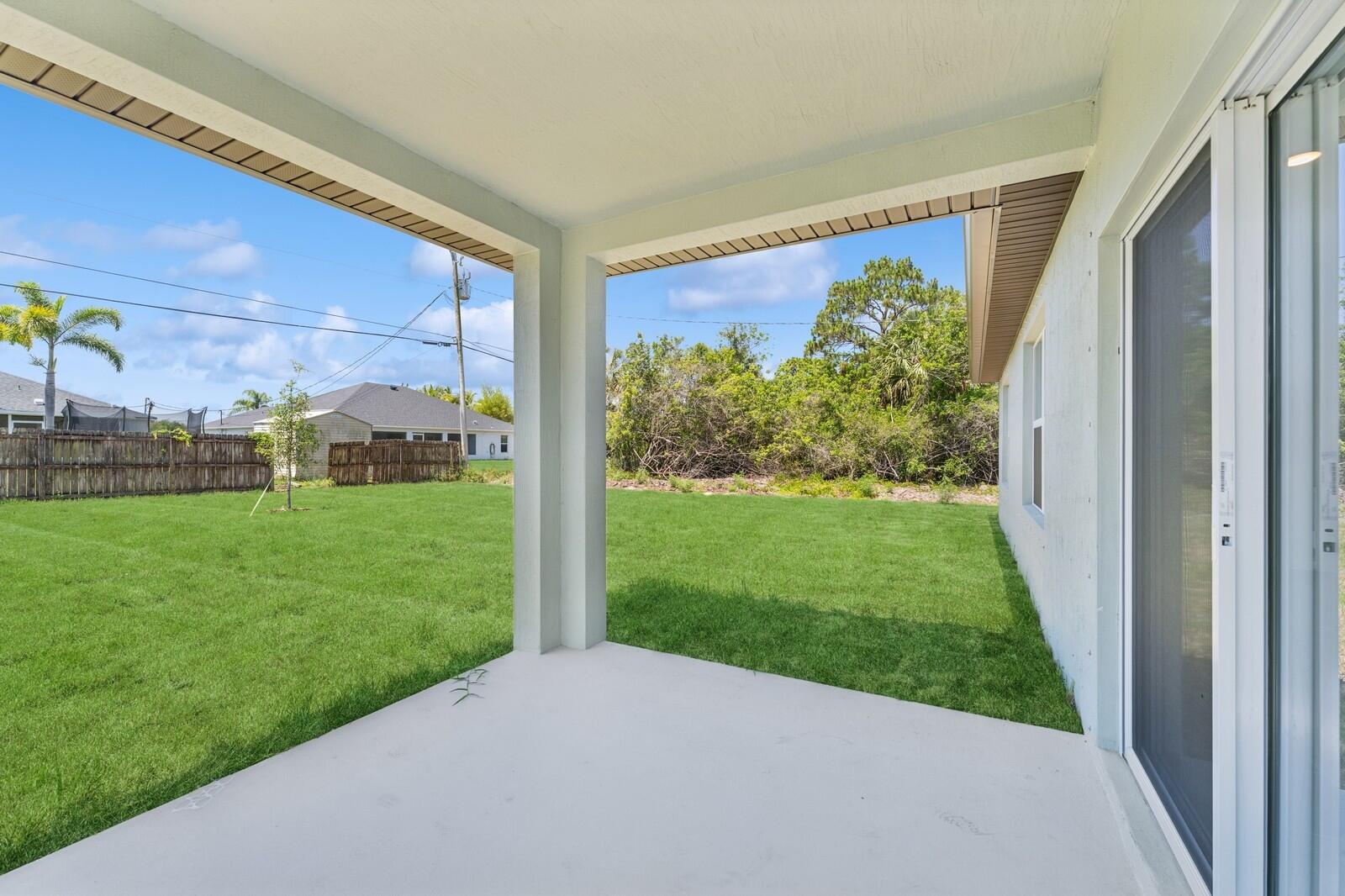 322 Southwest Becker Road, Unit 13 Port St. Lucie, FL 34953 - Photo 30 of 35 Covered Patio