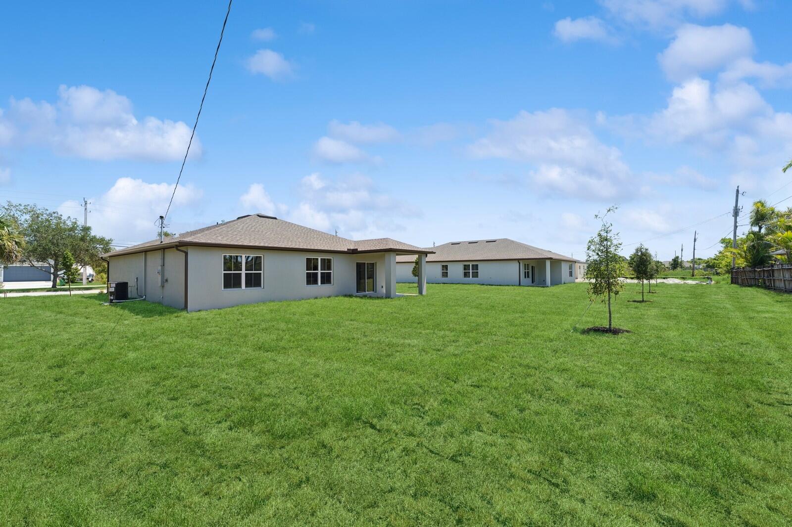 322 Southwest Becker Road, Unit 13 Port St. Lucie, FL 34953 - Photo 32 of 35 Backyard