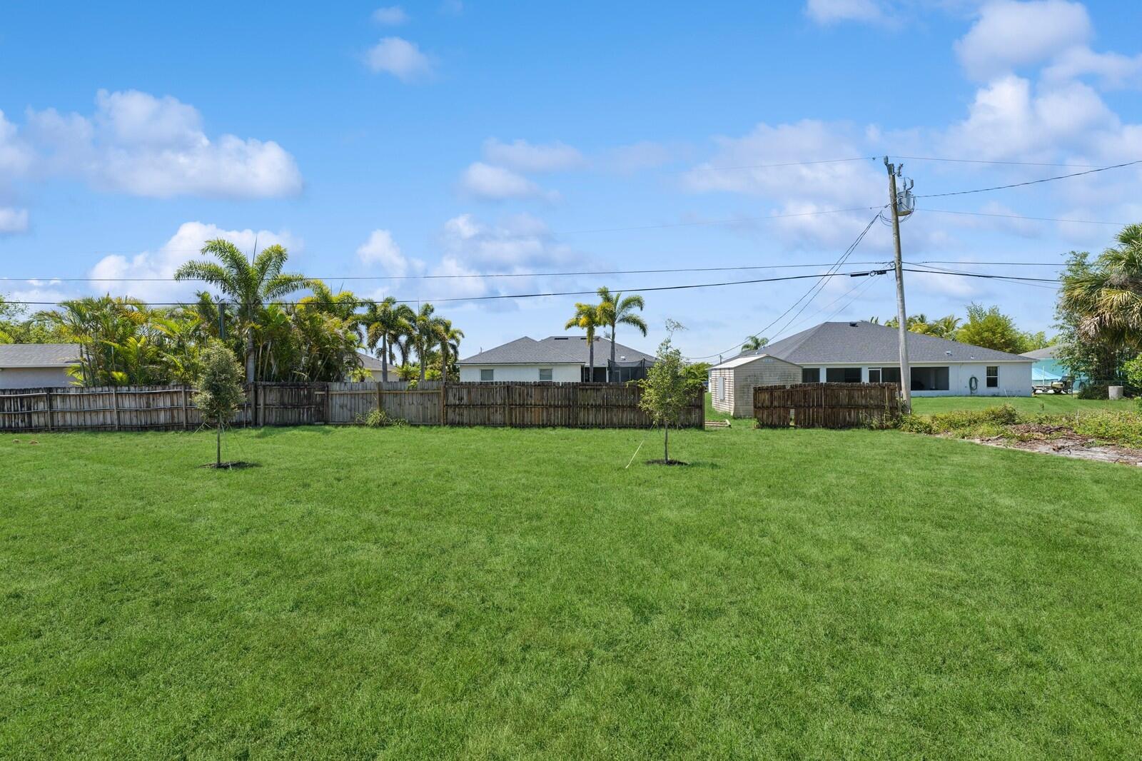 322 Southwest Becker Road, Unit 13 Port St. Lucie, FL 34953 - Photo 34 of 35 Backyard