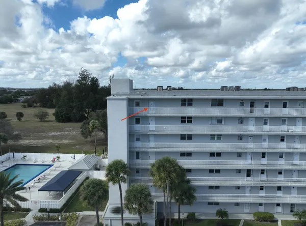 a view of a city with tall buildings