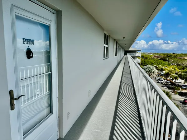 a view of balcony