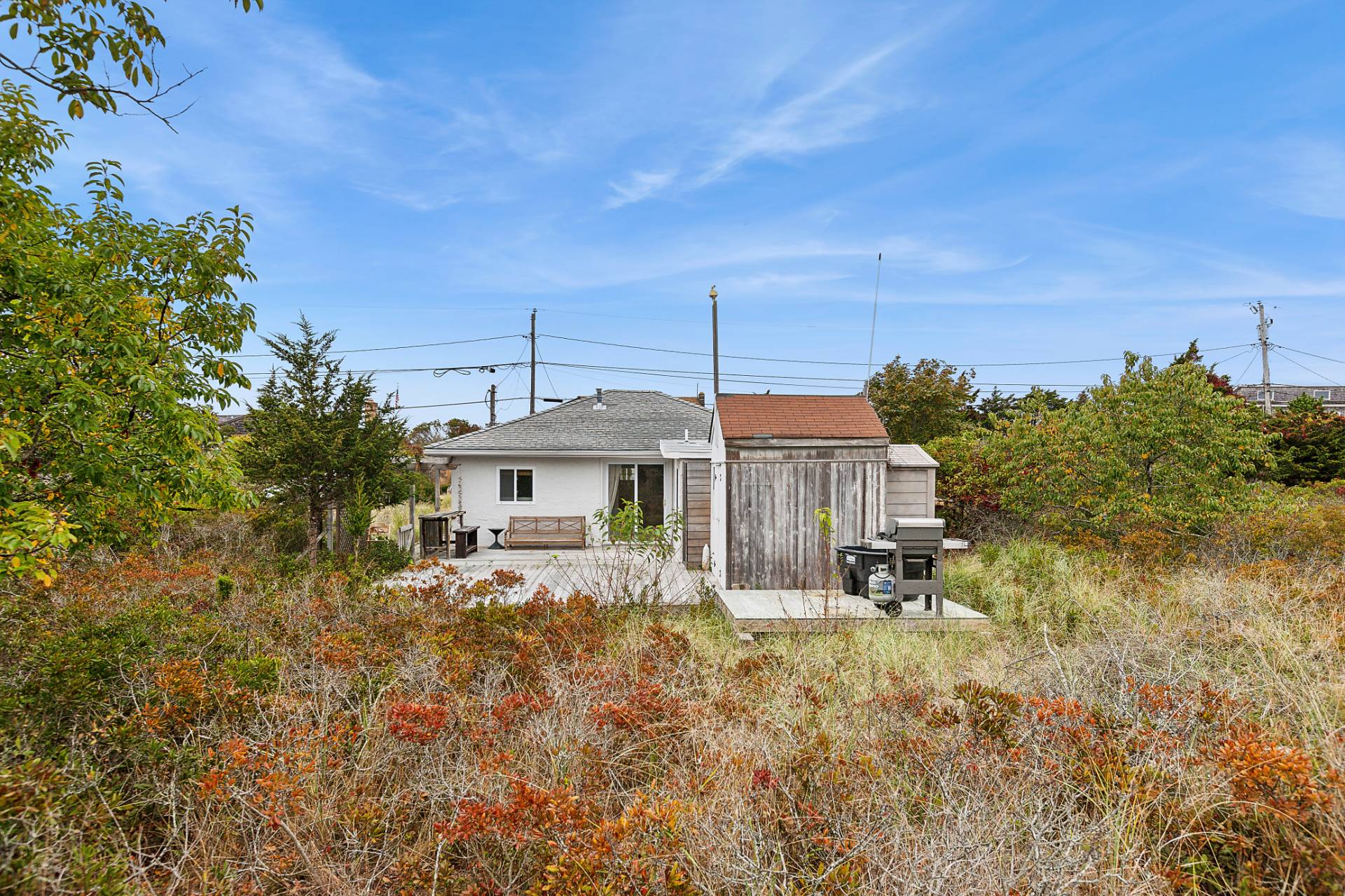 203 Shore Road Amagansett, NY 11930 - Photo 13 of 20 a house view with a outdoor space