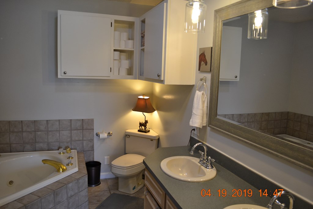 175 Kirkland Road Seale, AL 36875 - Photo 16 of 37 a bathroom with a sink a toilet and bathtub