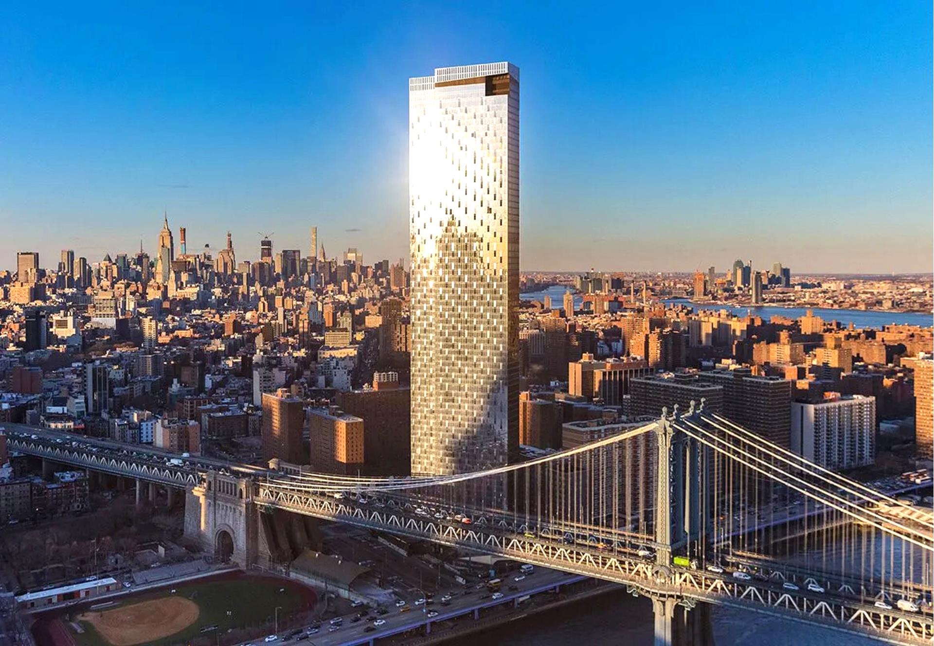 252 South Street, Unit 27M Manhattan, NY 10002 - Photo 22 of 23 a view of balcony with city view