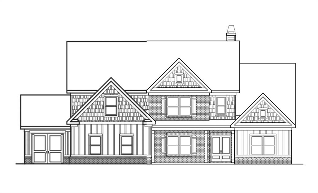 a black and white photo of a living room