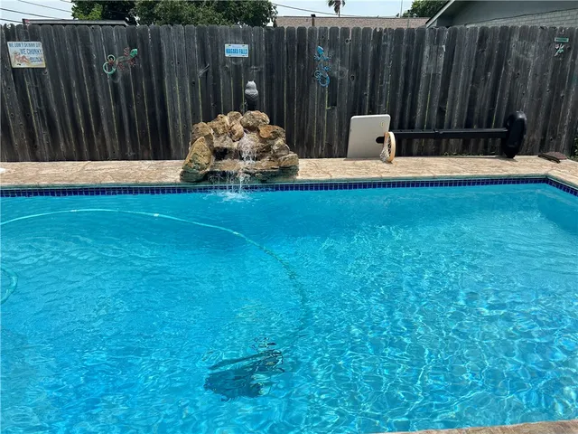 a backyard of a house