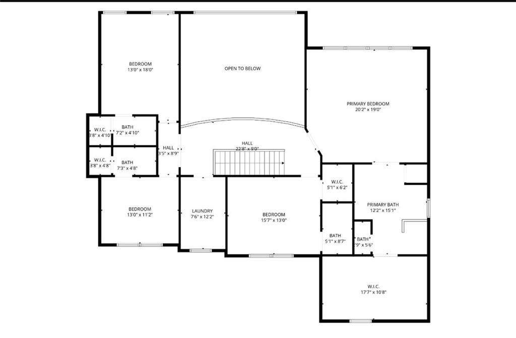 2555 Weddington Ridge Northeast Marietta, GA 30068 - Photo 63 of 65 a picture of a floor plan