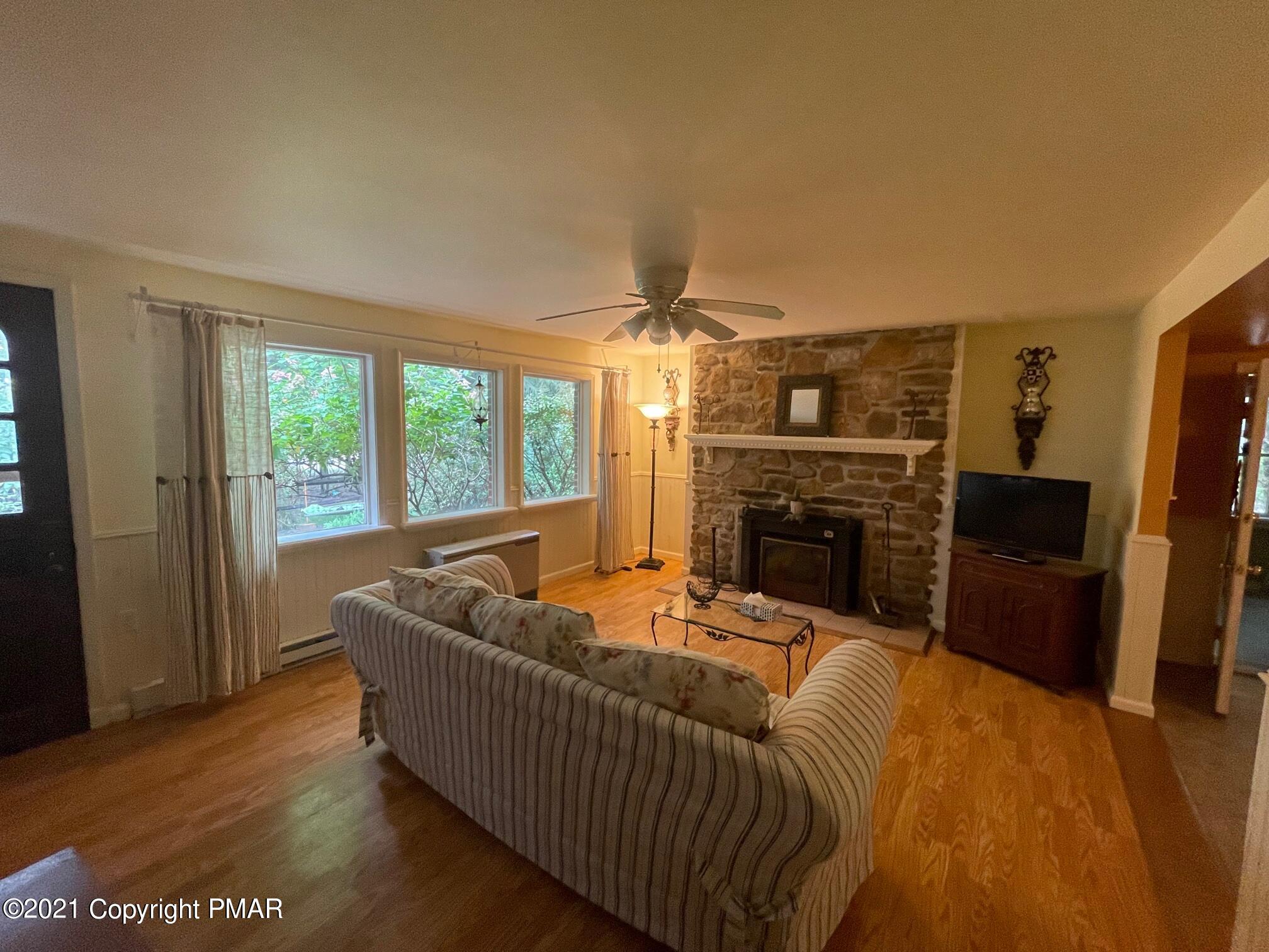 306 Tower Road Albrightsville, PA 18210 - Photo 5 of 26 Stone Fireplace