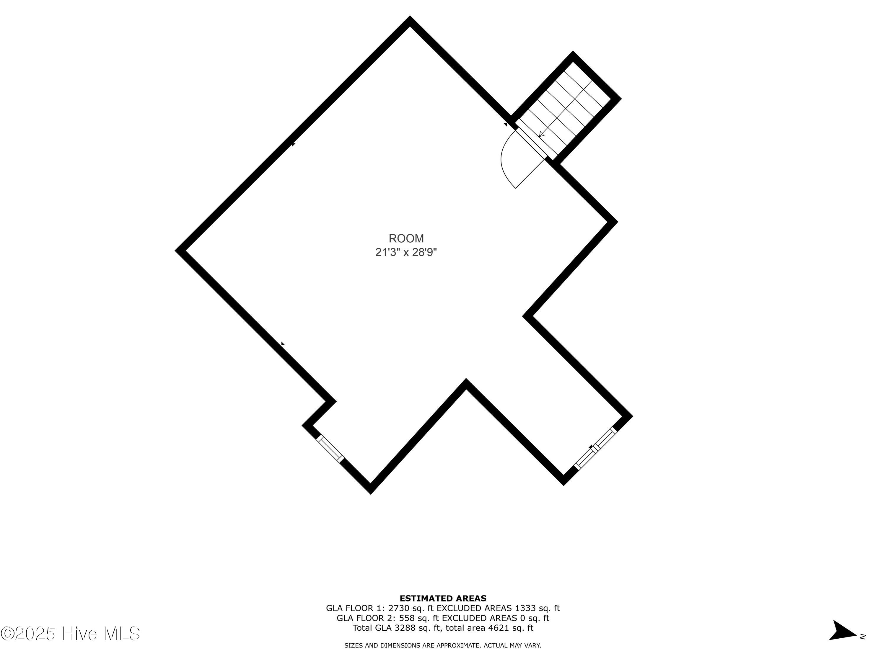 26 Birkdale Drive Pinehurst, NC 28374 - Photo 55 of 56 2nd_floor_26_birksdale_dr_pinehurst_with