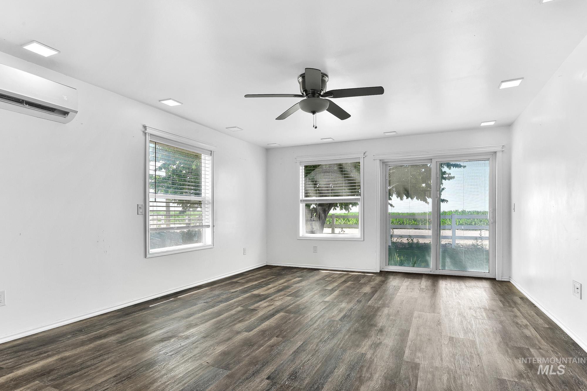 24900 Market Road Parma, ID 83660 - Photo 43 of 50 Interior space featuring wood-finish flooring, white walls, and recessed lighting