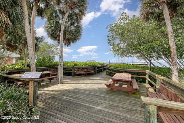 a view of a ocean from a outdoor space