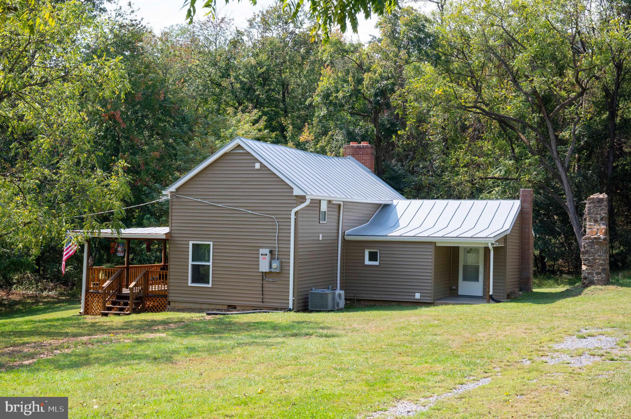 2002 Balkamore Hill Road Stanley, VA 22851 - Photo 26 of 36 a front view of a house with a yard and garage