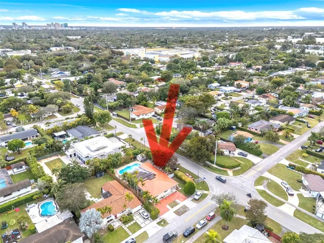 a view of city and mountain