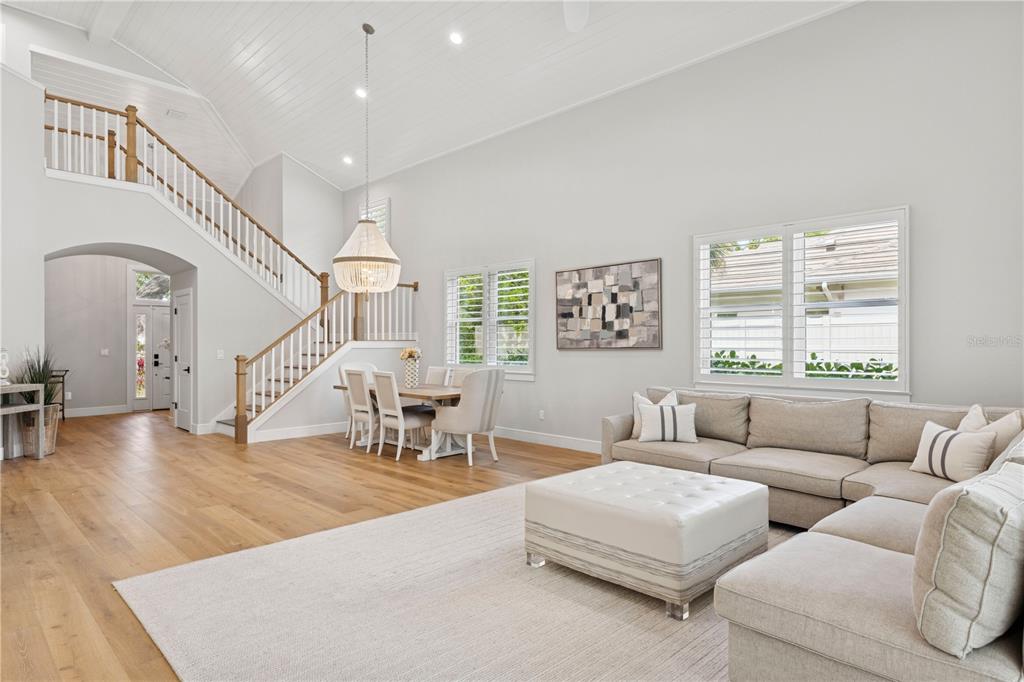 4013 Red Rock Lane Sarasota, FL 34231 - Photo 20 of 60 a living room with furniture and a large window