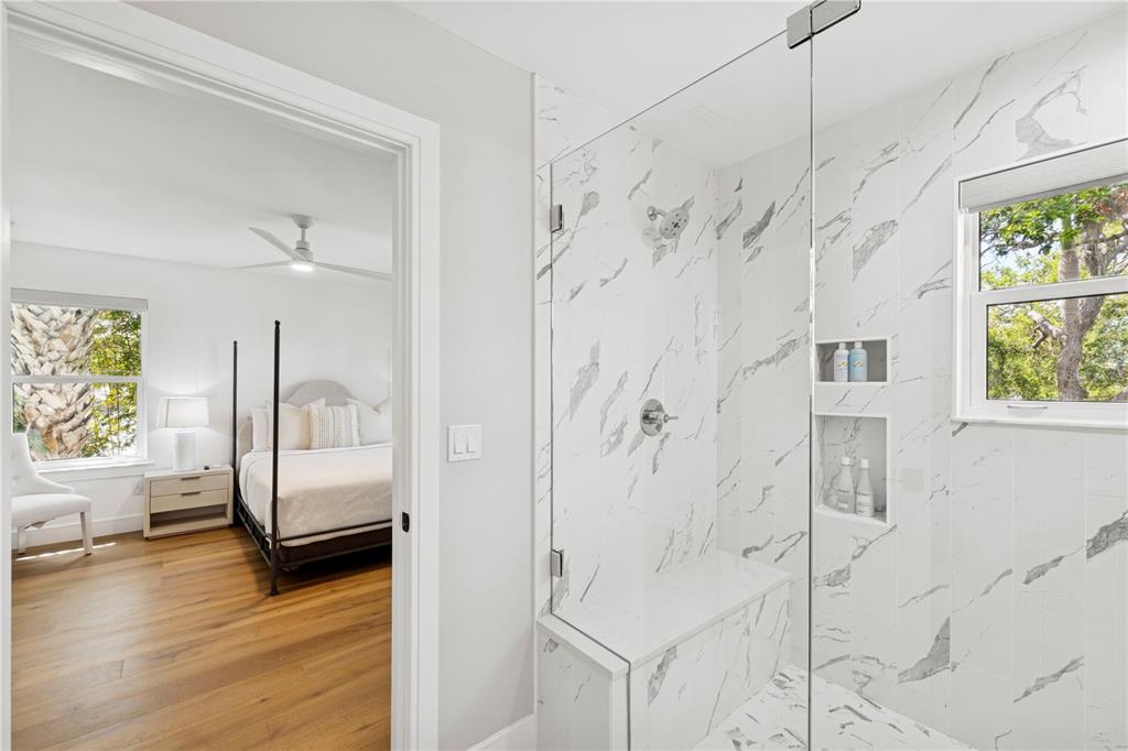 4013 Red Rock Lane Sarasota, FL 34231 - Photo 43 of 60 a view of a bathroom with a shower