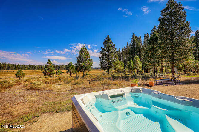 1015 Mountain Quail Road Calpine, CA 96124 - Photo 4 of 34 a view of a swimming pool with a patio