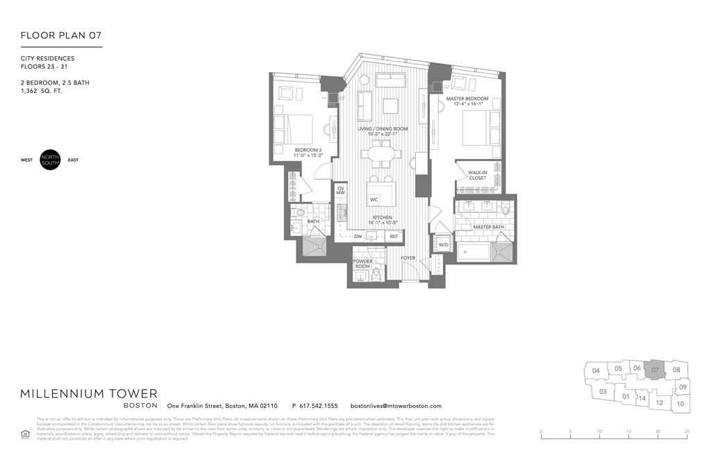 1 Franklin Street, Unit 3107 Boston, MA 02110 - Photo 27 of 27