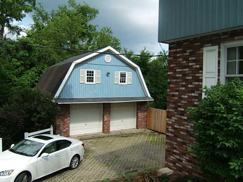 124 Ramage Road Pittsburgh, PA 15214 - Photo 18 of 19 Parking Lot/Garage. 2 car detached has full second floor and basement