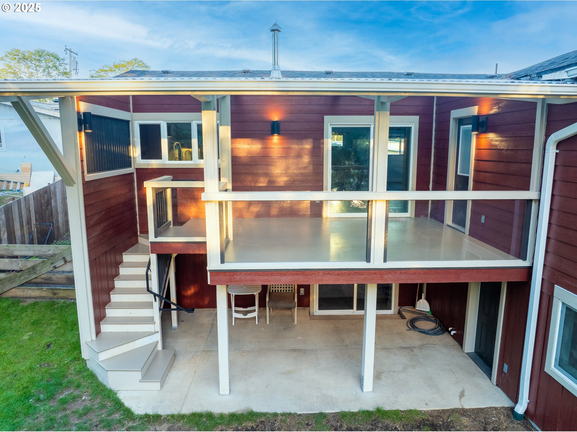 1955 28th Street Coos Bay, OR 97420 - Photo 12 of 48 a balcony with table and chairs
