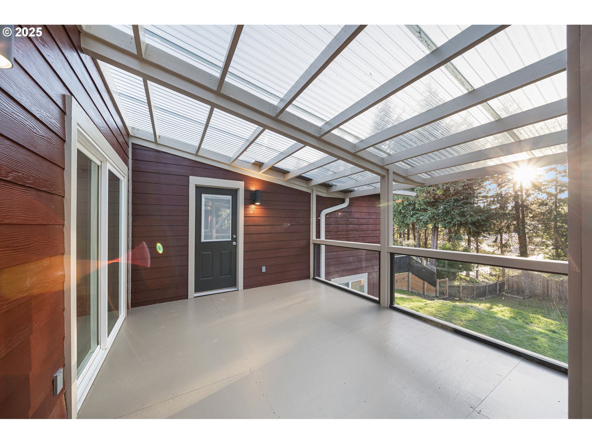 1955 28th Street Coos Bay, OR 97420 - Photo 32 of 48 a view of backyard with large tree