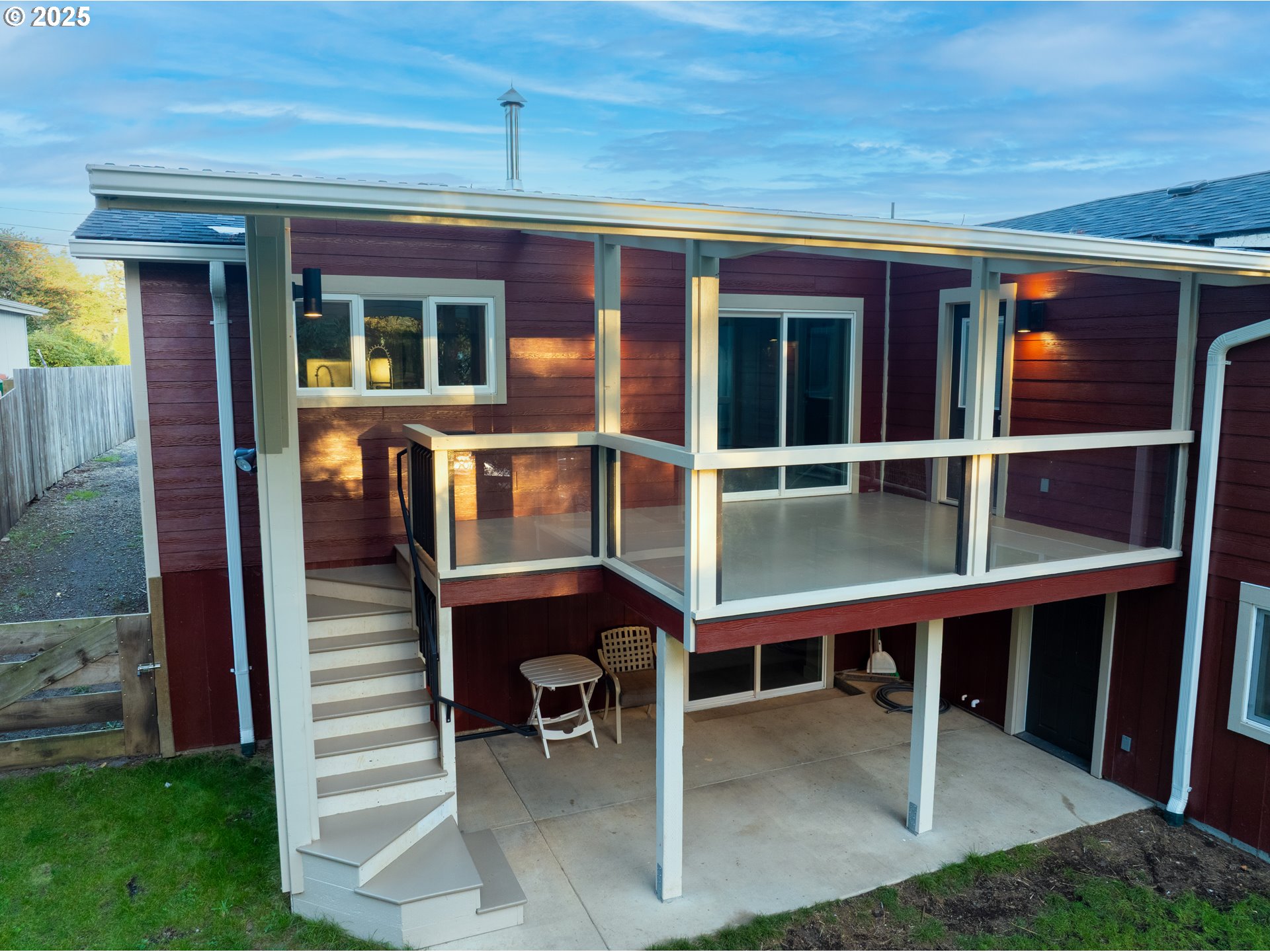 1955 28th Street Coos Bay, OR 97420 - Photo 34 of 48 a balcony with table and chairs