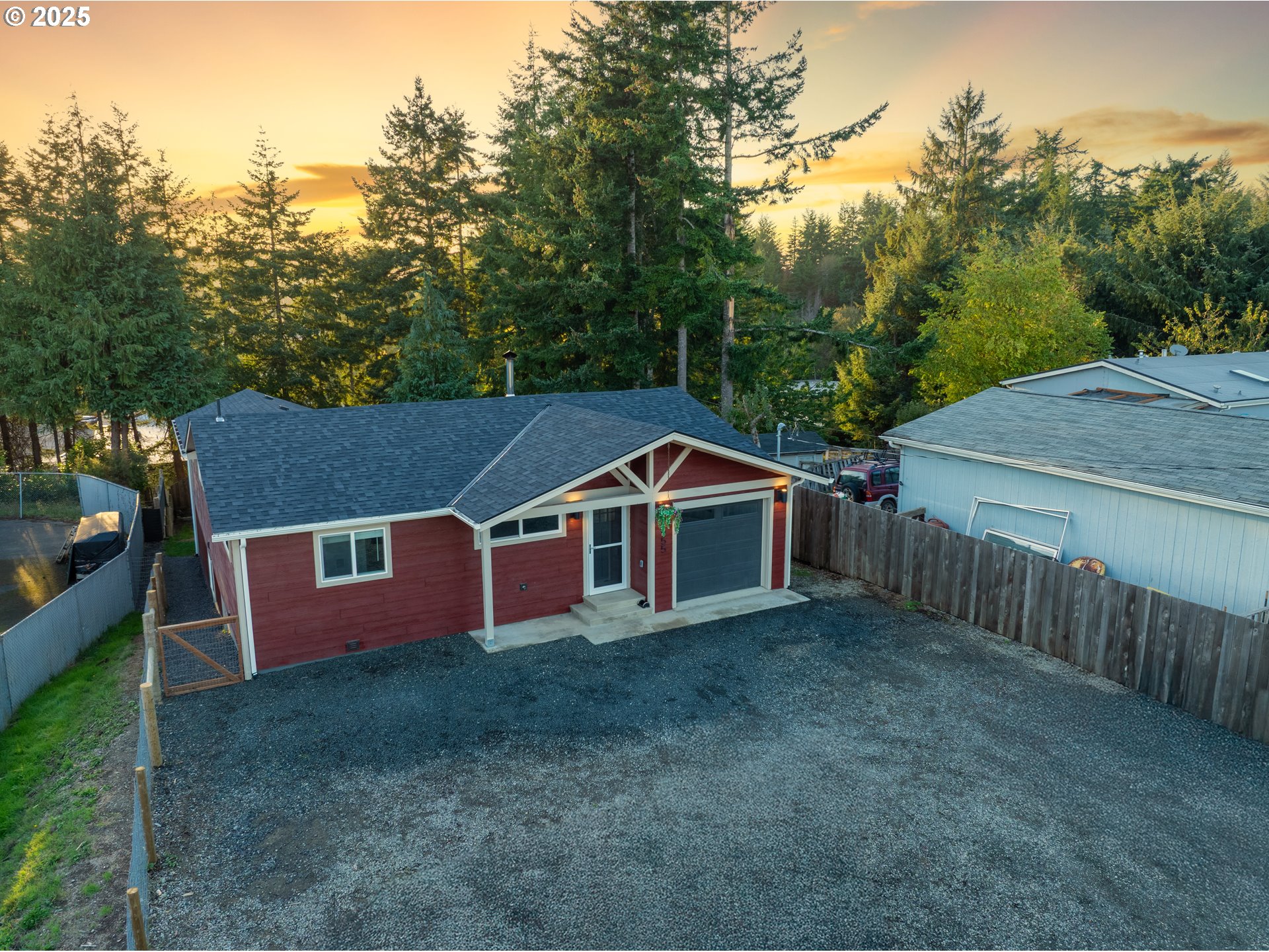1955 28th Street Coos Bay, OR 97420 - Photo 4 of 48 a view of a house with a yard