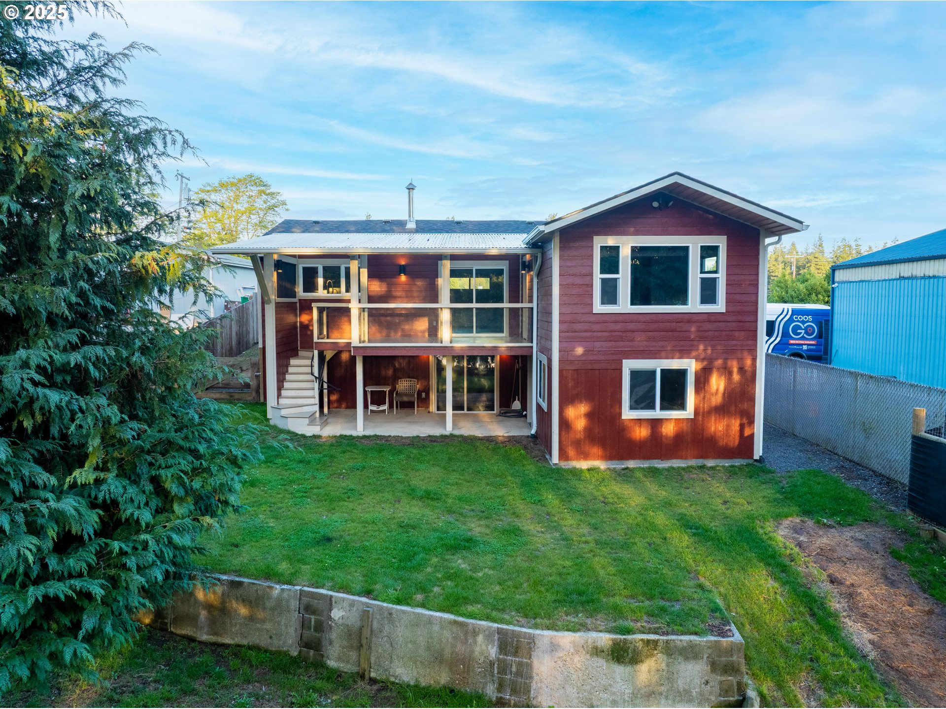 1955 28th Street Coos Bay, OR 97420 - Photo 9 of 48 a front view of a house with a yard