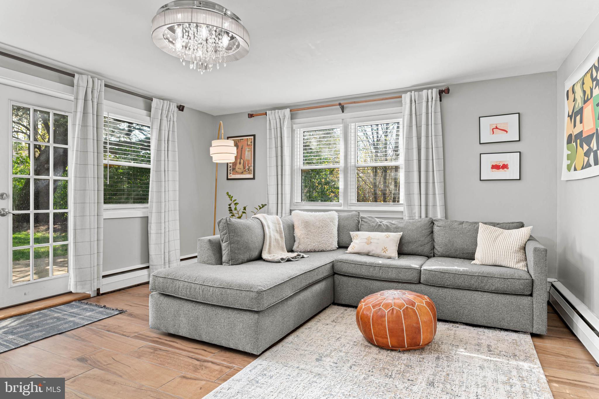 21 Moreland Road Paoli, PA 19301 - Photo 12 of 29 a living room with furniture and a large window