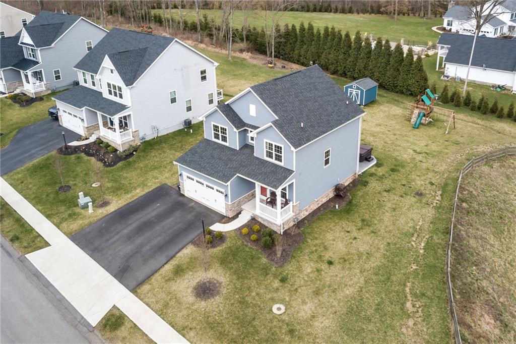 1075 Blackhawk Road Valencia, PA 16059 - Photo 24 of 25 an aerial view of a house with pool
