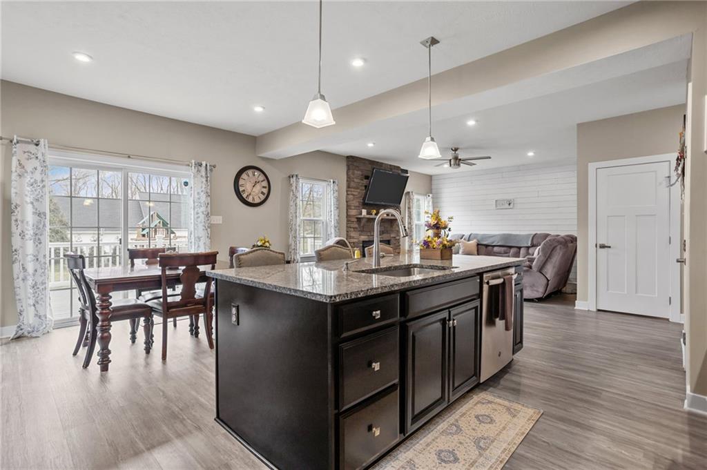 1075 Blackhawk Road Valencia, PA 16059 - Photo 7 of 25 a kitchen with lots of counter top space and dining table