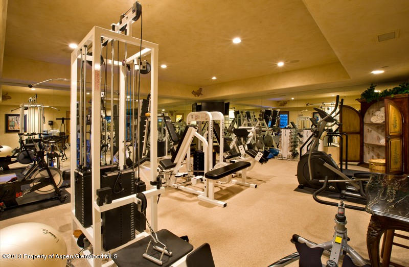 10 Ridge Place Aspen, CO 81612 - Photo 16 of 37 a view of a room with gym equipment