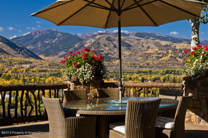 10 Ridge Place Aspen, CO 81612 - Photo 25 of 37 a view of balcony and patio