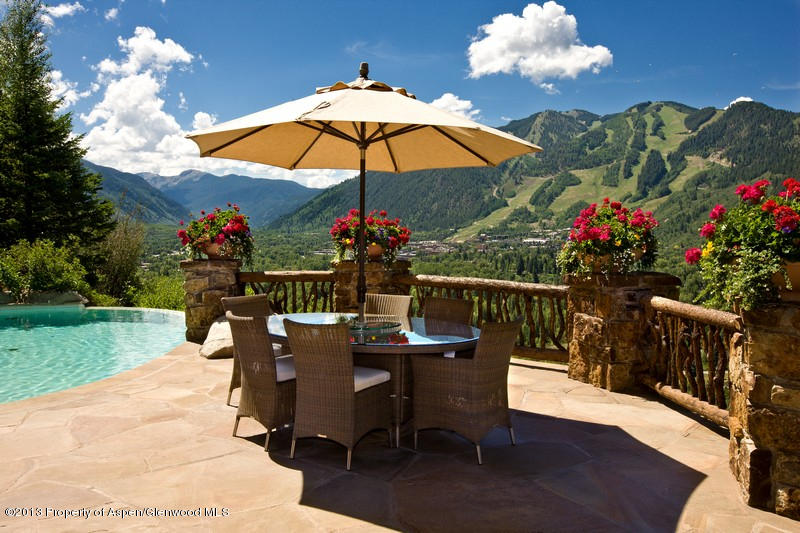 10 Ridge Place Aspen, CO 81612 - Photo 27 of 37 a view of a two chairs and table in the garden