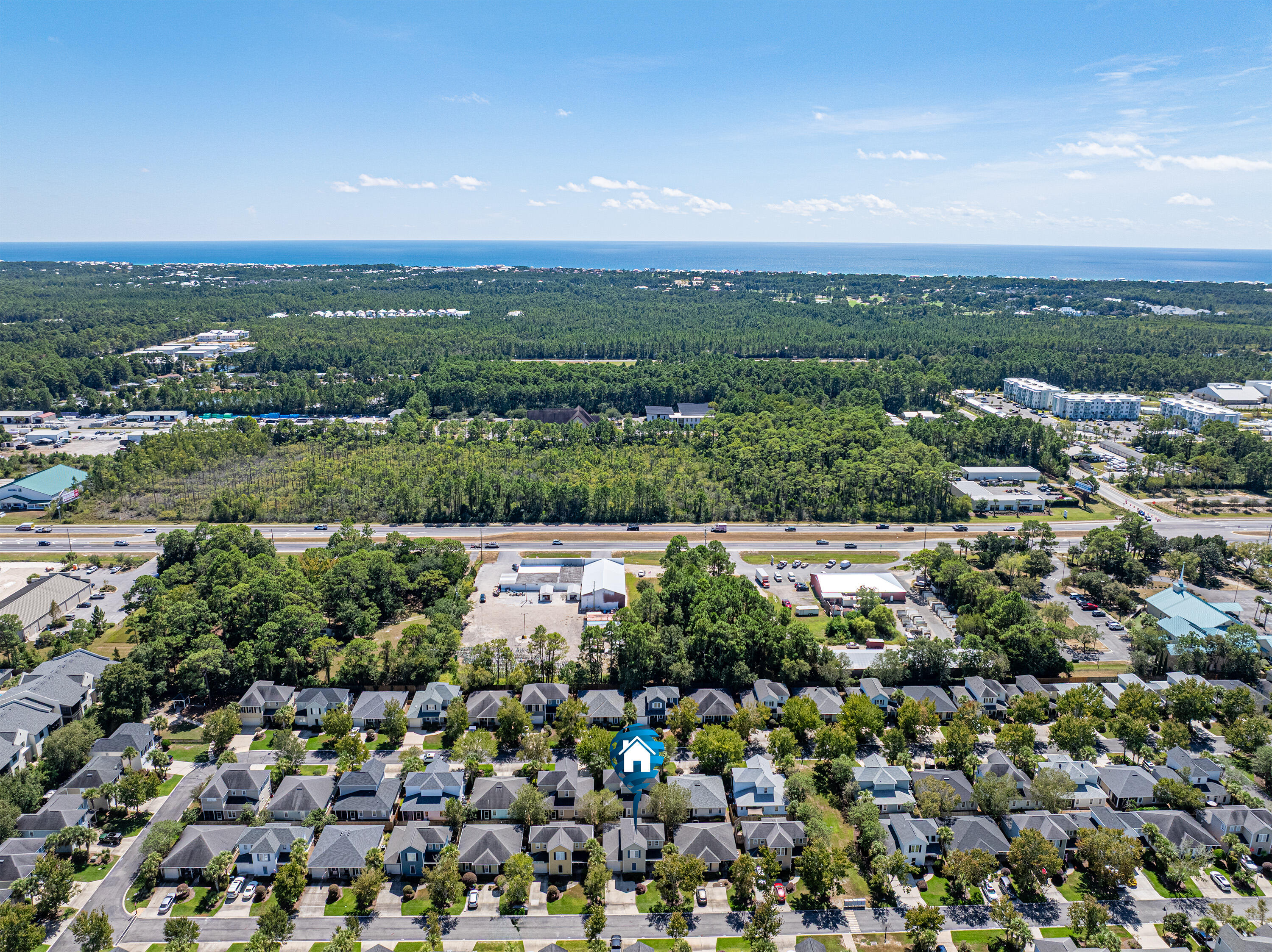 162 Christian Drive Santa Rosa Beach, FL 32459 - Photo 43 of 47 Aerial View