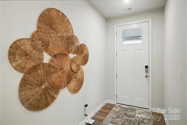 a close view of painting on the wall