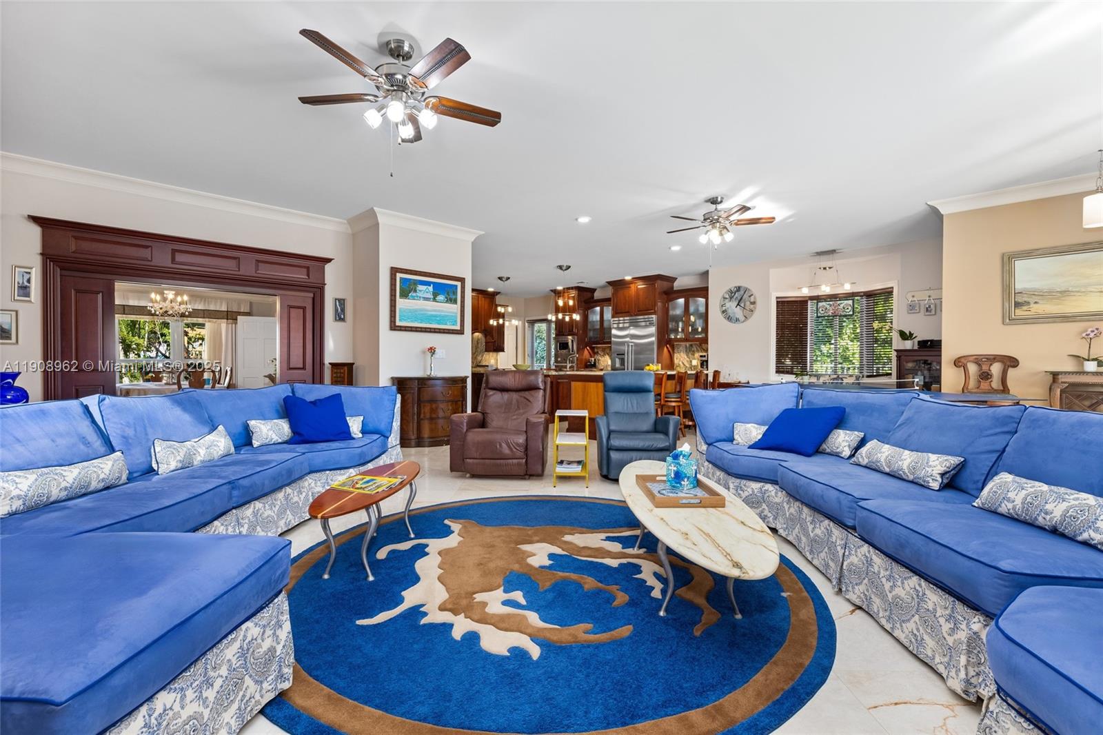 70 Bay Colony Lane Fort Lauderdale, FL 33308 - Photo 16 of 97 a living room with furniture and a wooden floor