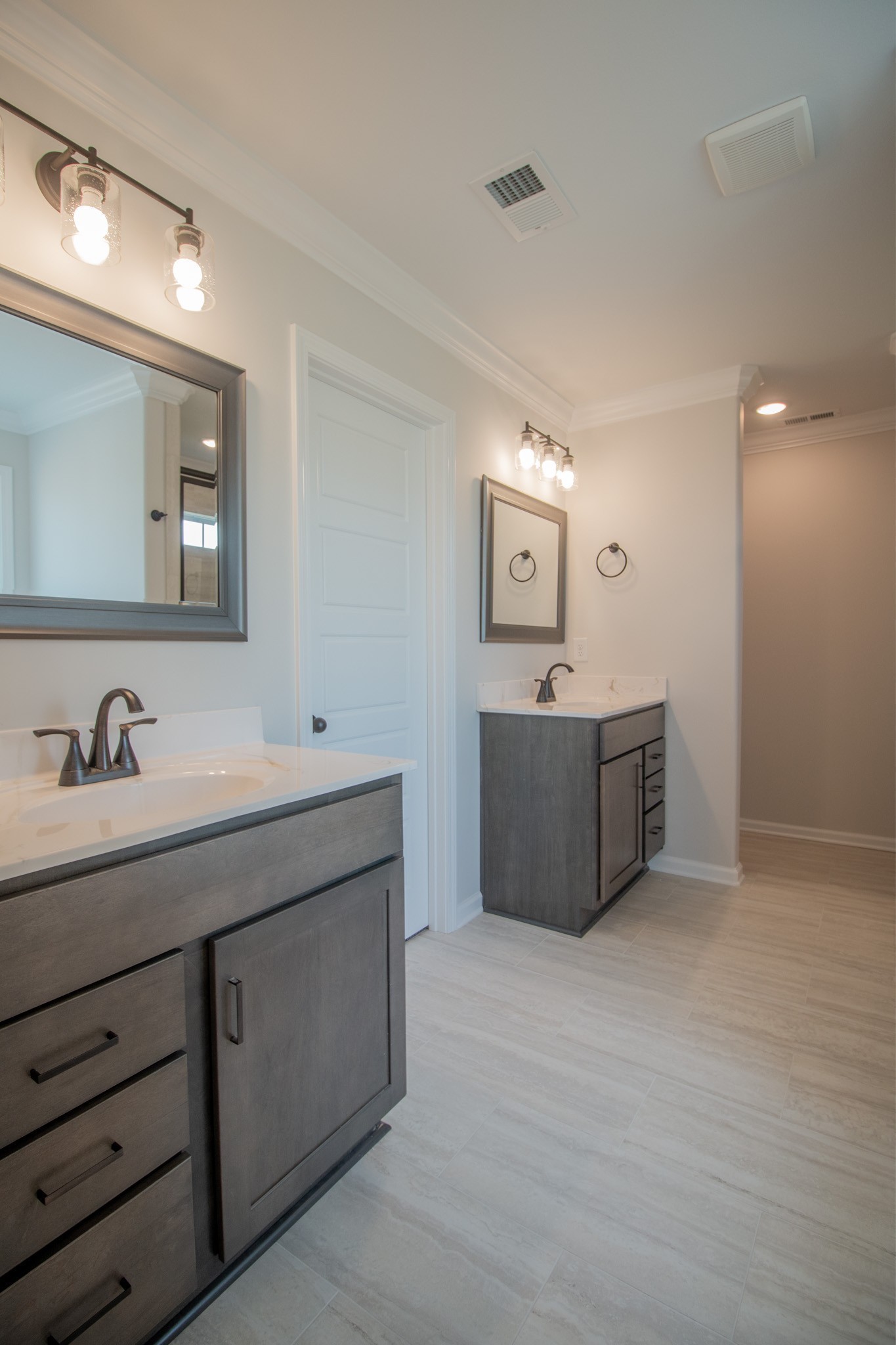 362 Timber Springs Clarksville, TN 37042 - Photo 12 of 24 a spacious bathroom with a double vanity sink and mirror