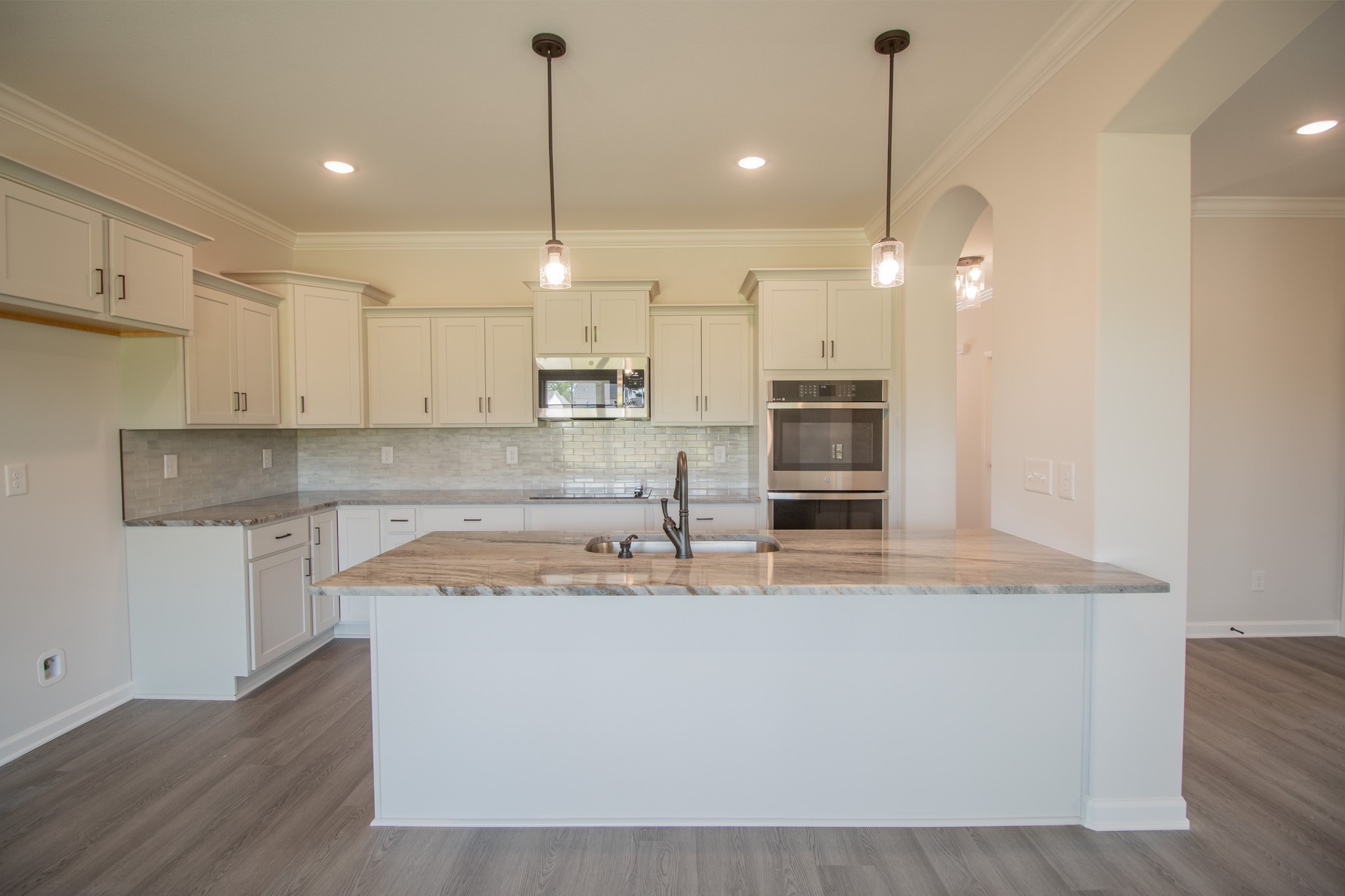 362 Timber Springs Clarksville, TN 37042 - Photo 7 of 24 a kitchen with kitchen island a counter top space appliances and cabinets