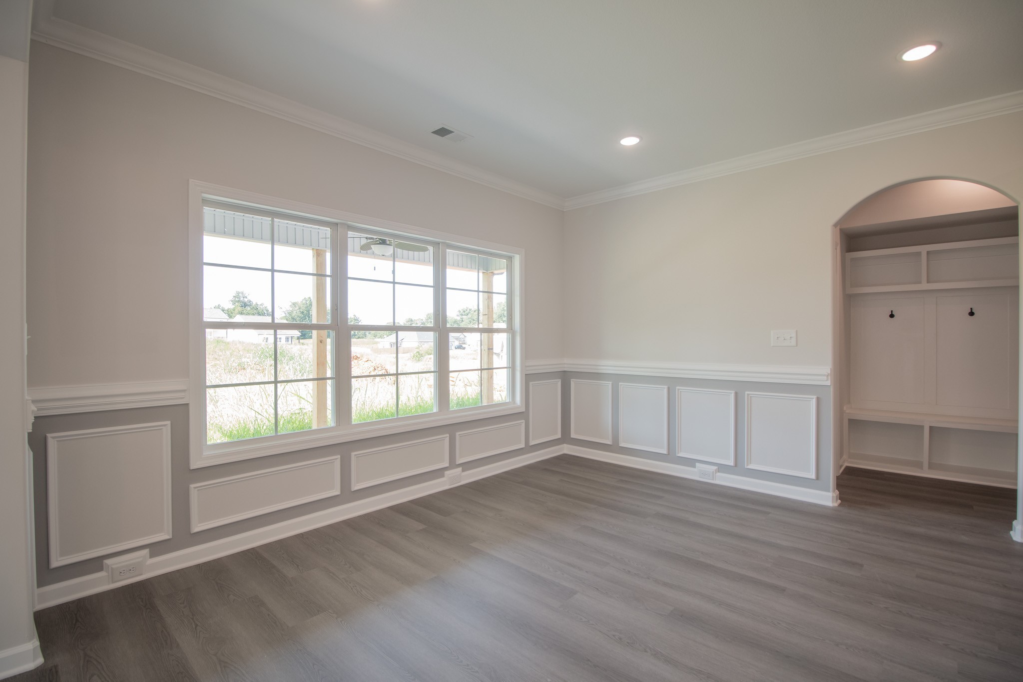 362 Timber Springs Clarksville, TN 37042 - Photo 9 of 24 an empty room with wooden floor and windows