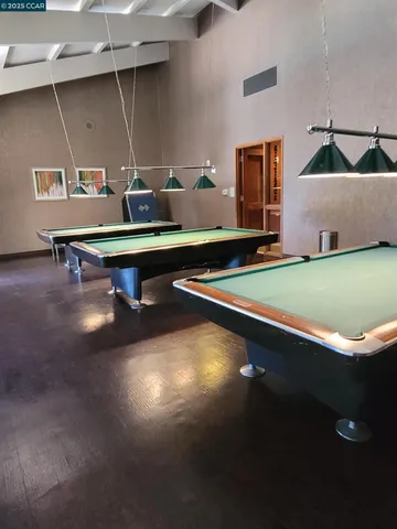 a room with gym equipment