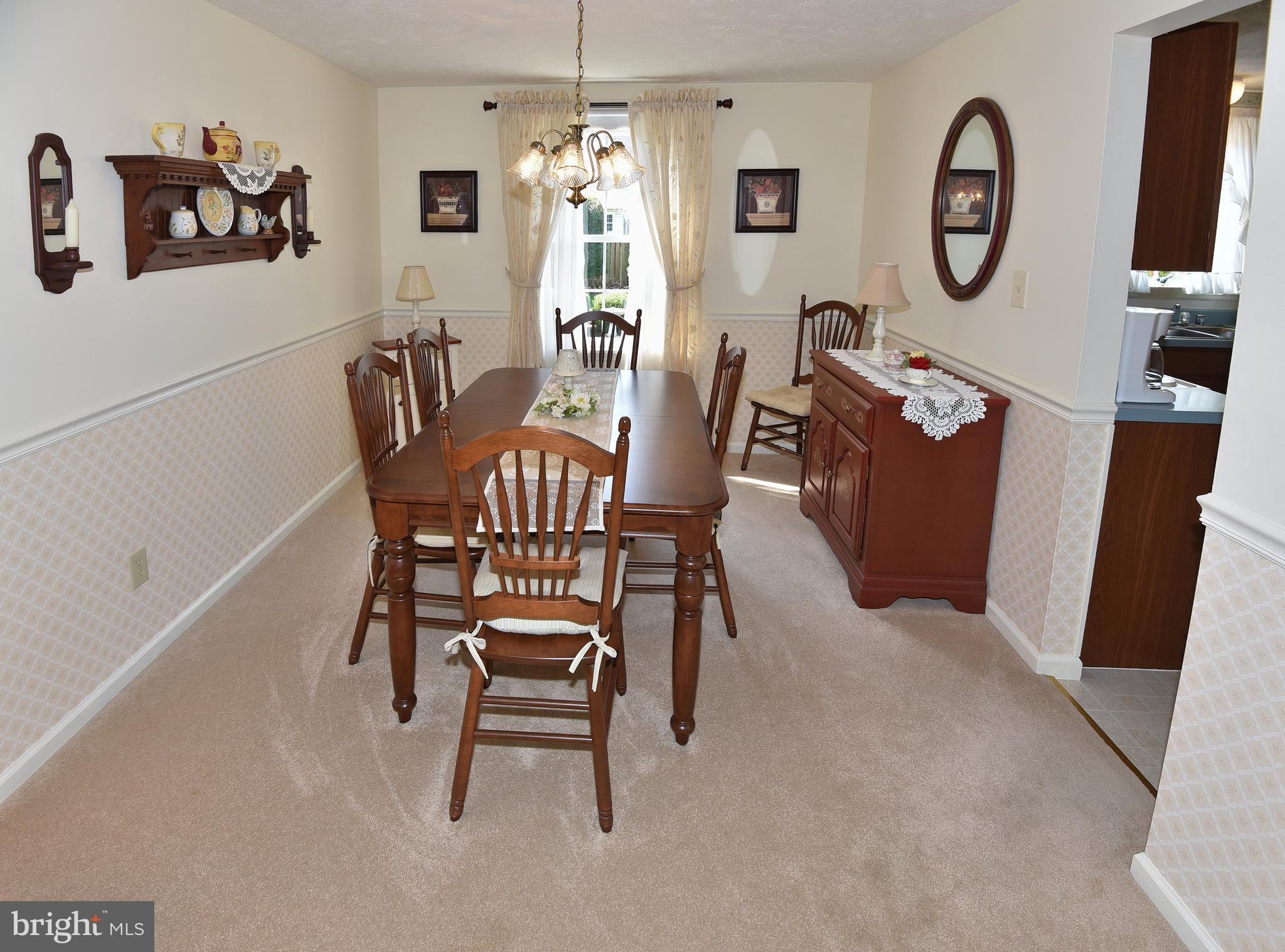 2909 Rockingham Court Pasadena, MD 21122 - Photo 8 of 49 Chair rail molding in dining room
