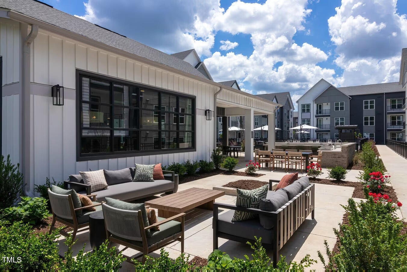821 Hanbury Way, Unit A1 1 Raleigh, NC 27607 - Photo 27 of 43 a outdoor space with patio furniture