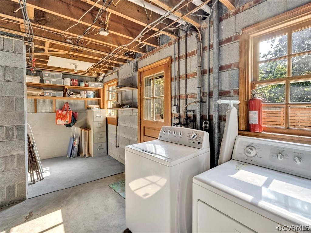 209 Ralston Road Henrico, VA 23229 - Photo 29 of 32 a utility room with dryer and washer