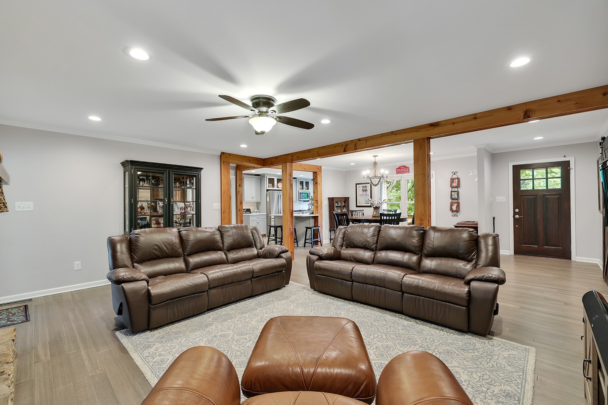 1106 Rip Steele Road Columbia, TN 38401 - Photo 16 of 70 a living room with furniture and a ceiling fan