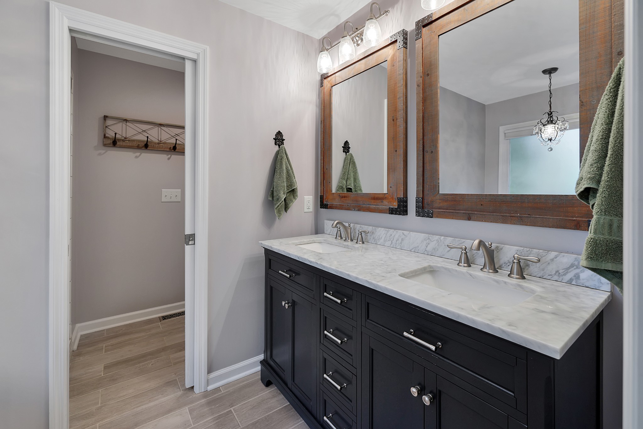 1106 Rip Steele Road Columbia, TN 38401 - Photo 22 of 70 a bathroom with a sink and a mirror