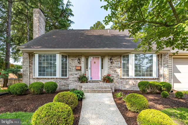 a view of a house with a tree and plants